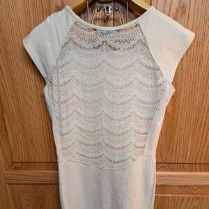 French Connection Lace Back Dress
